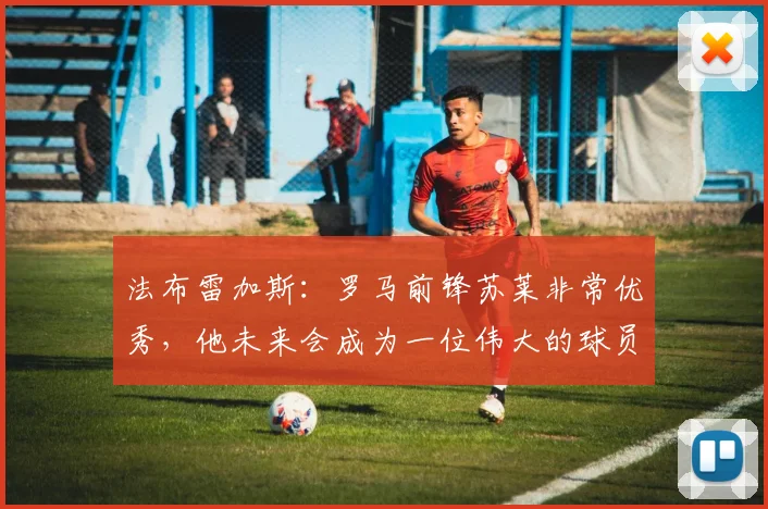 法布雷加斯：罗马前锋苏莱非常优秀，他未来会成为一位伟大的球员